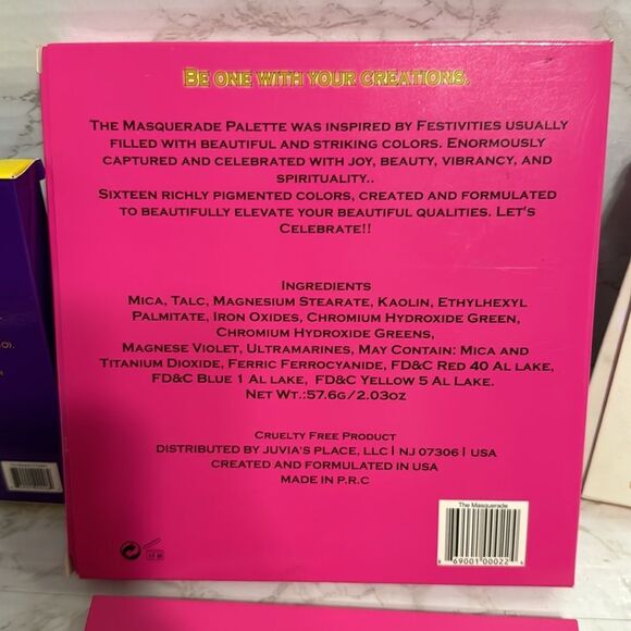 Juvias Place The Masquerade large, the douce and the Saharan II eyeshadow lot - Picture 8 of 13